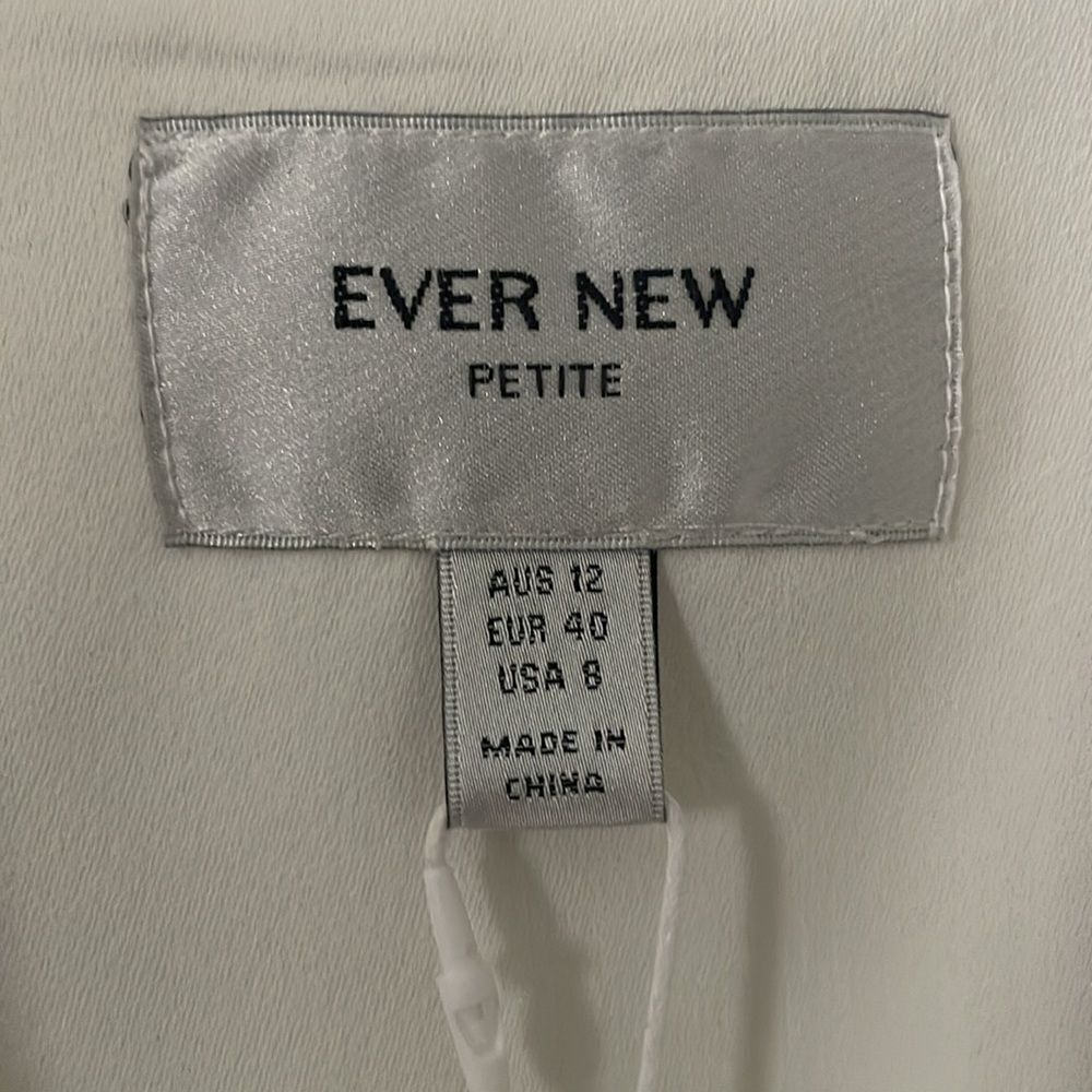 Ever New Ivory Single Button Jacket - Picture 3 of 6